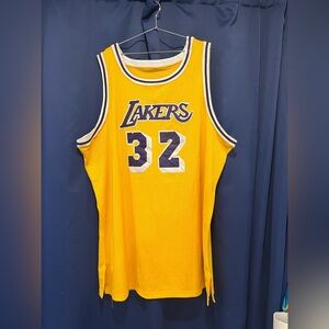 Lakers Mitchell & Ness Hardwood Classics Magic Johnson Jersey sz 60 NOS mACH-01